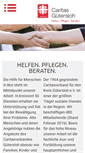 Mobile Screenshot of caritas-guetersloh.de